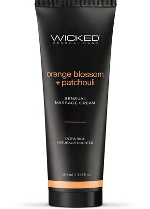 МАССАЖНЫЙ КРЕМ WICKED SENSUAL 120 МЛ С АРОМАТОМ АПЕЛЬСИНОВОГО ...