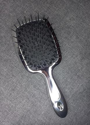 Расческа для волос / массажная щетка hollow comb премиум