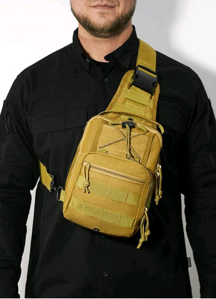Якісна тактична сумка, укріплена чоловіча сумка, рюкзак тактична