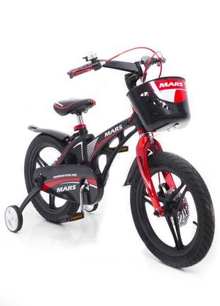 Детский легкий магниевый велосипед со складным рулем mars-18 д...