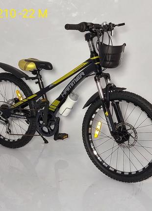 Горный велосипед va210 - 22 дюймов - 6speed (чёрно-золотой)