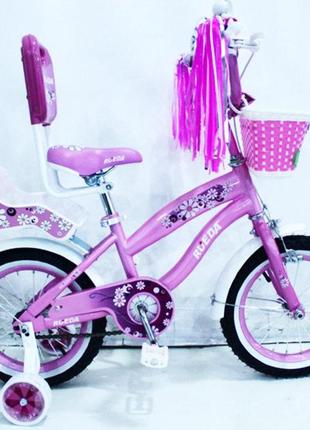 Детский велосипед flower- rueda 16 д
