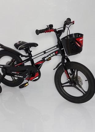 Детский велосипед «mars-3» размер 16 дюймов. (черный)