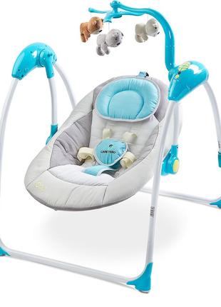 Кресло качалка caretero loop blue