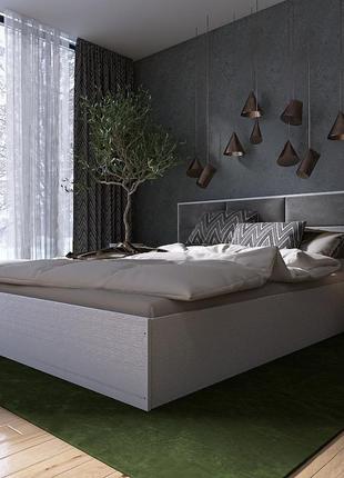 Ліжко кл 1400 лайт 140х200 з ламельним каркасом, німфея альба