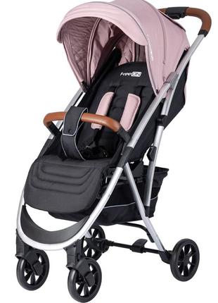 Прогулочная коляска для ребенка freeon lux premium dusty pink-...