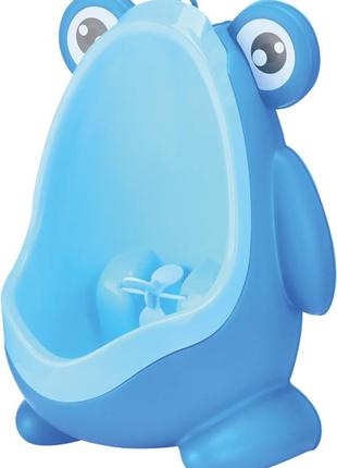 Детский горшок для мальчика freeon happy frog blue