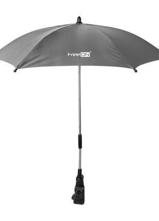 Зонтик для детской коляски freeon dark grey