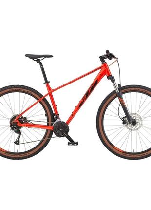 Велосипед KTM CHICAGO 271 27.5 " рама S/38, помаранчевий (чорн...