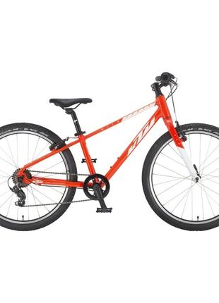 Велосипед KTM WILD CROSS 24" помаранчевий (білий), 2021 (21242...