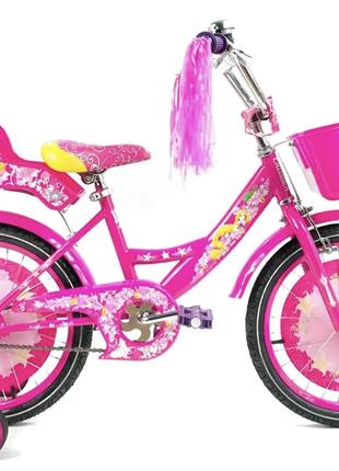 Дитячий велосипед Crosser GIRLS R20" (Рожевий)