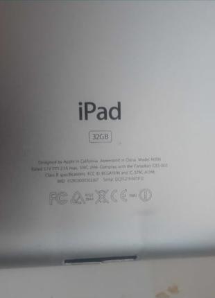 Apple iPad 2  32gb wi-fi 3g