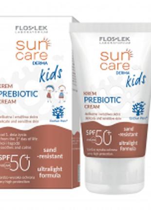 Солнцезащитный крем для детей с пребиотиками с spf 50+ floslek...