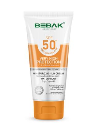 Солнцезащитный крем spf 50+ bebak, 75 мл