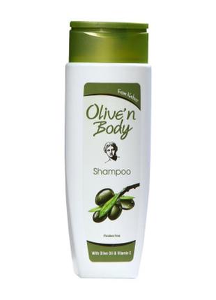 Шампунь для волосся з оливковою олією olive’n body, 400 мл