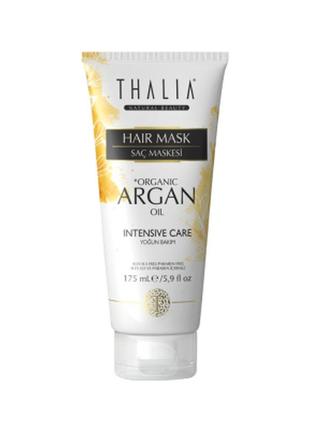 Интенсивная маска для волос с аргановым маслом thalia, 175 мл