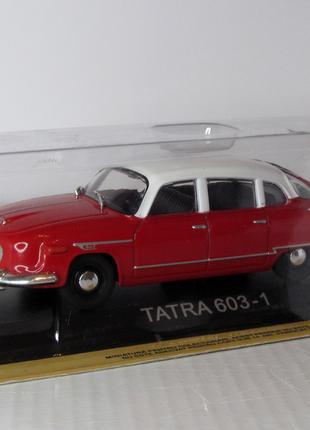 Tatra 603-1, DeAgostini. 1:43 запечатанный блистер Модель новая