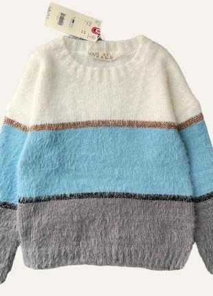 Новый свитер на девочку травка 4-5 р 110 см ovs