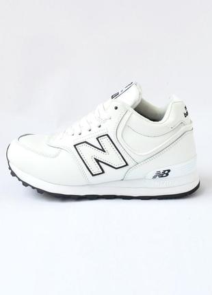 New balance 574 кроссовки женские кожаные топ качество зимние ...