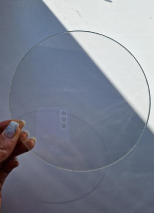 Кругла підложка з прозорого пластику 3 мм (Ø 9 см) Код/Артикул 80