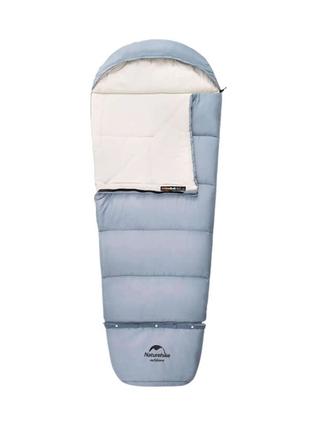 Спальный мешок детский Naturehike, C300 NH21MSD01, синий