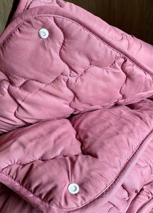 Одеяло 3в1 зима-лето двуспального размера 175x210 ОДА стеганно...