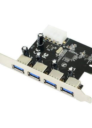 Контроллер Dynamode USB 3.0 4 ports NEC PD720201 to PCI-E (USB...