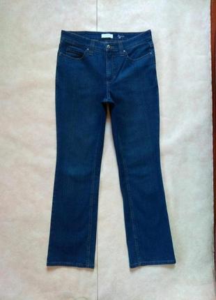Брендовые прямые джинсы трубы с высокой талией mac, 14 размер.