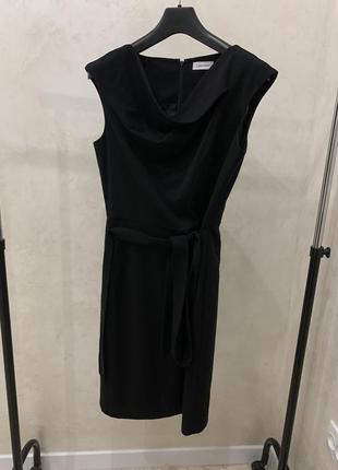 Женское платье calvin klein черное платье