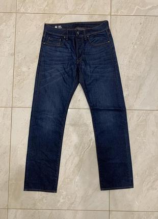 Классические джинсы g-star raw синие базовые брюки