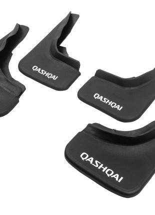 Брызговики B-качество (резина) Комплект (4 шт) для Nissan Qash...