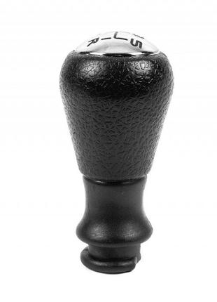 Ручка КПП 2403.AP (черная-2024хром) для Peugeot 605