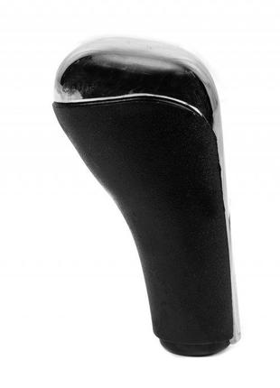 Ручка КПП 2403EF (черная-2024хром) для Peugeot 207