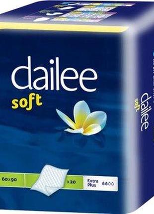 Пеленки одноразовые Dailee Soft 90х60 см 20 шт (8595611623950)