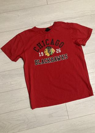 Футболка chicago blackhawks от majestic размер m