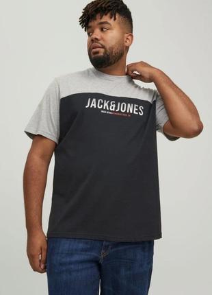 Чоловіча футболка jack&jones, розмір 5xl (58)