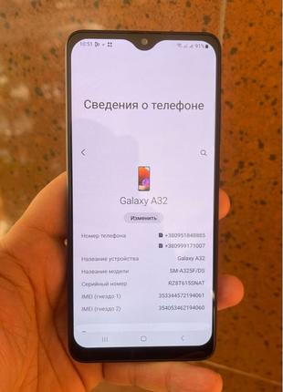Мобільний телефон Samsung Galaxy A32, a325f 4/64gb б/у