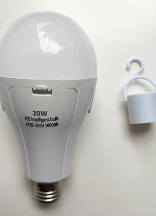 Светодиодная лампочка LED bulb с аккумулятором / Аккумуляторна...