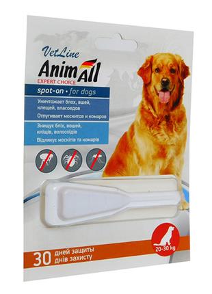 AnimAll VetLine Spot-On-on краплі від бліх і кліщів для собак,...