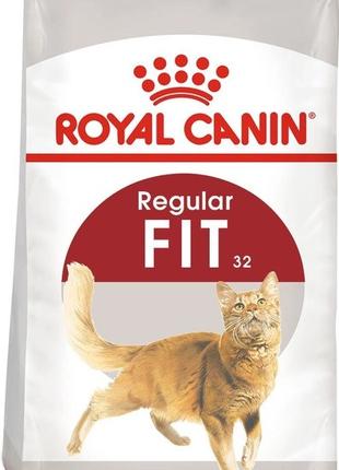 Сухой корм для домашних и уличных кошек Royal Canin Fit-32 400гр