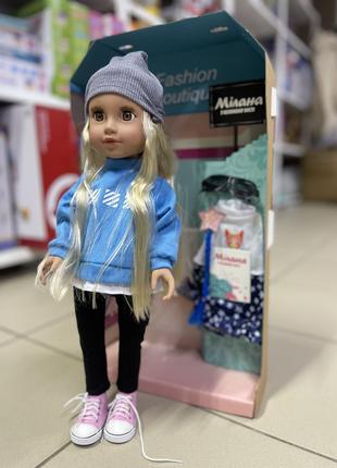 Большая интерактивная кукла Милана 100 фраз на украинском язык...
