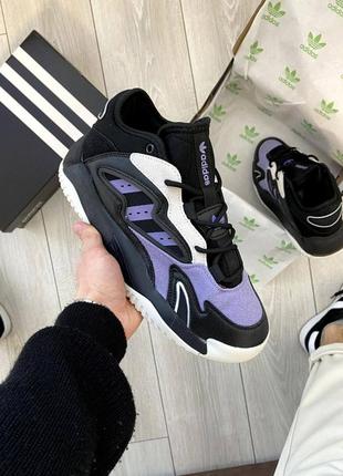 Adidas streetball 2 black&amp;violet/ 41, 42, 44 размер/ налож...