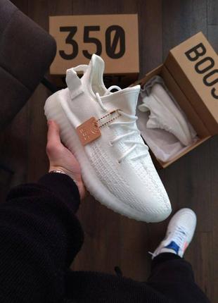 Adidas yeezy boost 350 white/ 44/ накладной платеж