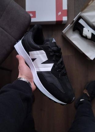 New balance 327 black and white/ 37,41,42/ накладной платеж