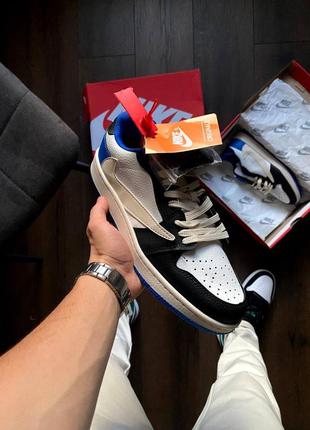 Nike air jordan 1 low travis scott x fragment/40,41,42, 44/ на...