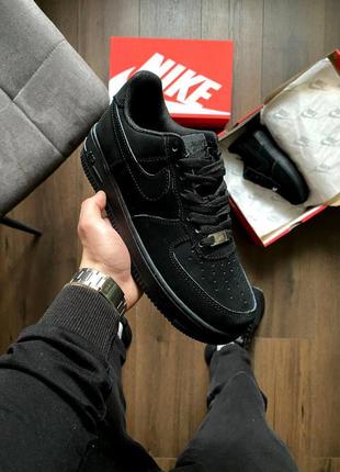 Nike air force 1 total black /42/ наложен