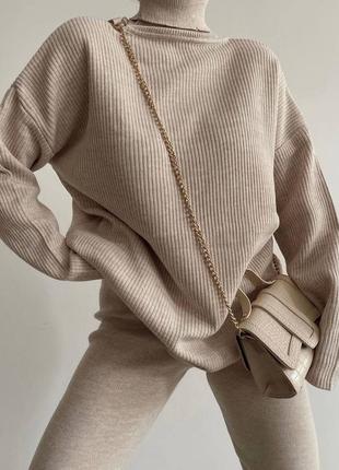Комплект свитер + лосины&lt;unk&gt; женский комплект одежды&lt...
