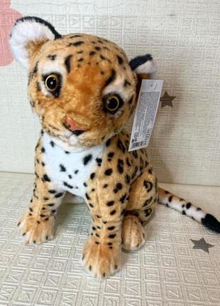 Релестический котенок леопарда мягкая игрушка 30 см