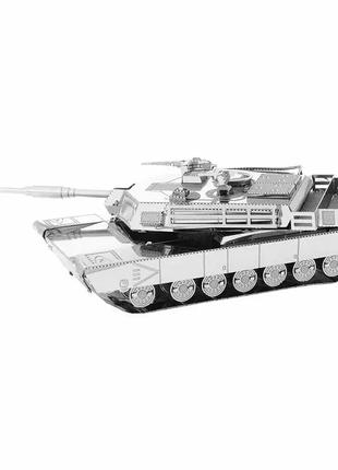 Металлический 3D-пазл конструктор 3D-пазл Танк M1 Abrams