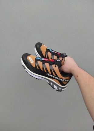 Кроссовки salomon xt-4 fenugreek brown